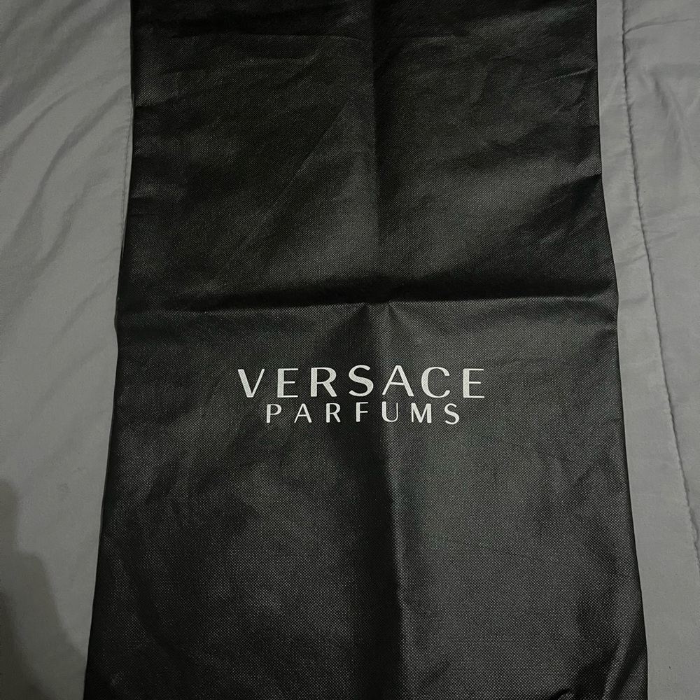 Versace Parfums Black Weekender/Dust Bag